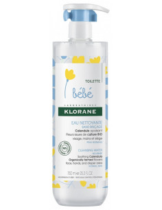 Klorane Bébé Eau Nettoyante sans Rinçage - 750ml