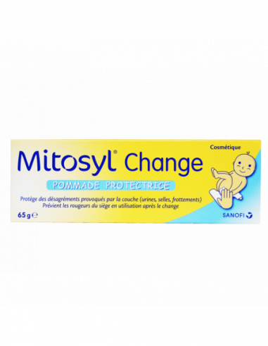 MITOSYL CHANGE Pommade Protectrice 65g - Prévention des Rougeurs du Siège  du Nourrisson