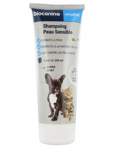 Biocanina Shampoing Peau Sensible  - 200ml 