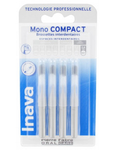 Inava Mono Compact Brossettes Interdentaires - 4 unités