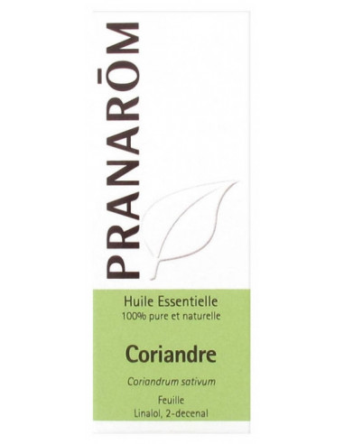 Pranarôm Huile Essentielle Coriandre (Coriandrum sativum)  - 10ml