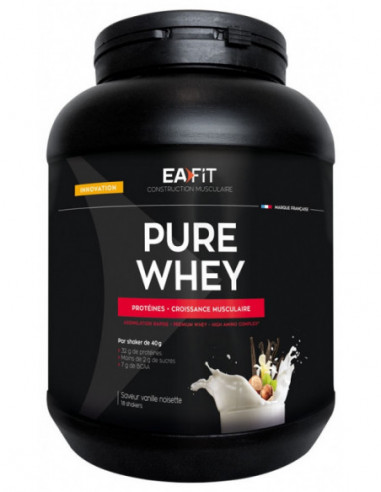 Eafit Construction Musculaire Pure Whey Vanille...