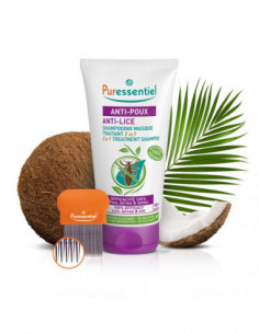 Puressentiel Anti-Poux Shampooing Masque Traitant 2 en 1...