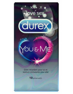 Durex You & Me - 10 Préservatifs