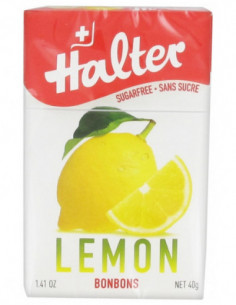 Halter Bonbons Sans Sucres Citron - 40g