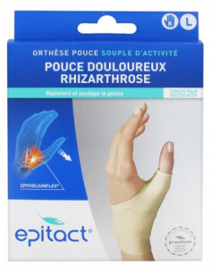 Orthèse Pouce Souple d'Activité Pouce Douloureux...