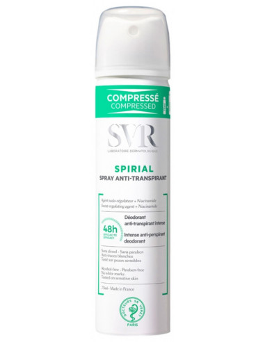 SVR Spirial Déodorant Anti-Transpirant Spray - 75ml