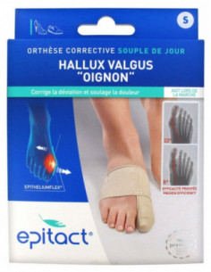 Epitact Hallux Valgus Oignon Orthèse Corrective - Taille S