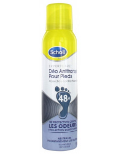 Scholl Expertcare Déo Antitranspirant Pour Pieds 48H - 150ml
