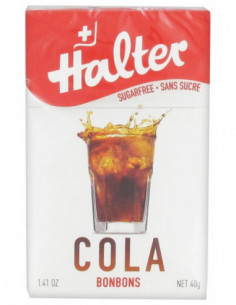 Halter Bonbons Sans Sucres  Cola - 40g
