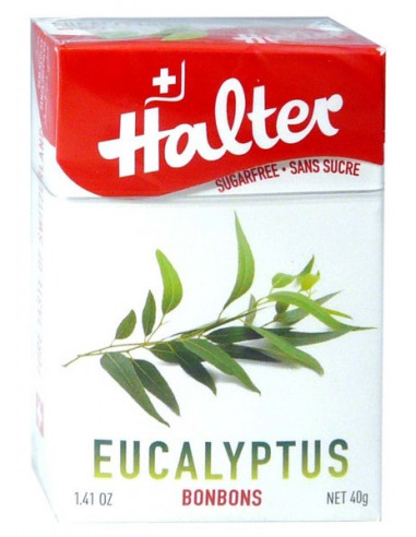 Halter Bonbons Sans Sucres Eucalyptus - 40g