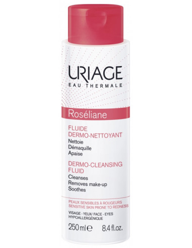 Uriage Roséliane Fluide Dermo-Nettoyant - 250ml