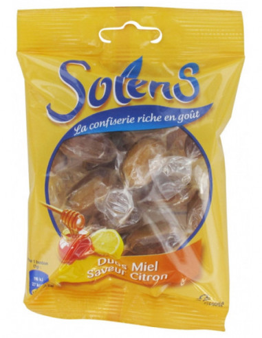 Solens Bonbons Duos Miel Citron - 100g