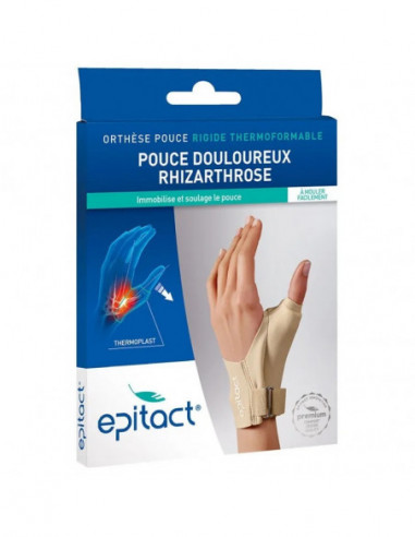 Epitact Orthèse Proprioceptive Pouce Main Gauche Nuit - Taille S