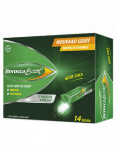 Berocca Boost Cola - 14 sticks