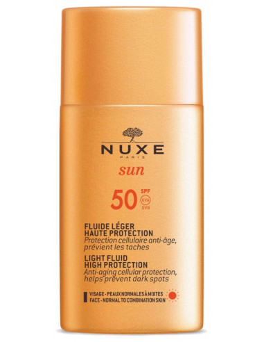  Nuxe Sun Fluide Léger Haute Protection SPF50 - 50ml