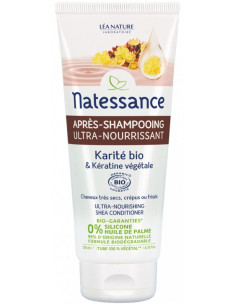 Natessance Après-Shampooing Ultra-Nourrissant Karité Bio...