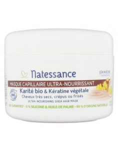 Natessance Masque Capillaire Ultra-Nourrissant Karité Bio...