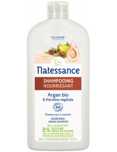 Natessance Shampooing Nourrissant Argan Bio et Kératine...