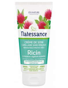 Natessance Crème de Soin Capillaire Sans Rinçage - 100 ml