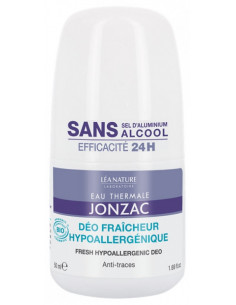 Jonzac Déo Fraicheur Hypoallergénique Bio - 50ml