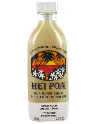 Hei Poa Pur Monoï Tahiti Parfum Coco - 100 ml
