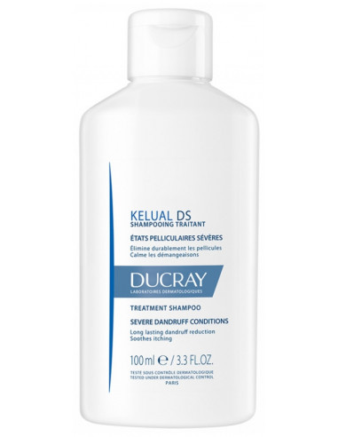 Ducray Kelual DS Shampoing Traitant Etats Pelliculaires Sévères - 100ml