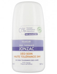 Jonzac Déo Soin Haute Tolérance 24H Bio - 50ml