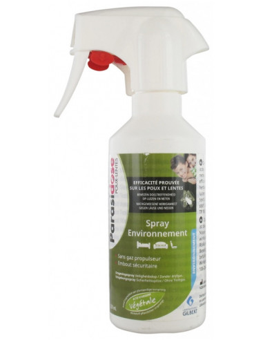 Parasidose Spray Environnement Poux et Lentes - 250ml