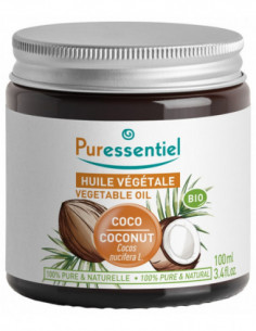 Puressentiel Huile végétale de coco bio - 100ml