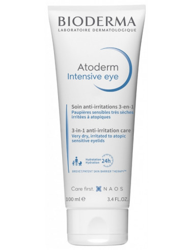 Bioderma Atoderm Intensive Eye Soin Anti-Irritations 3-en-1 - 100ml