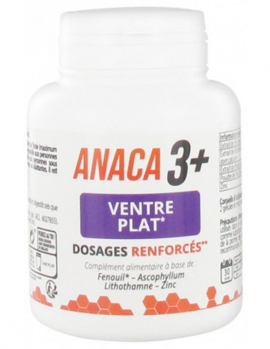 Anaca3 + Ventre Plat - 120 Gélules