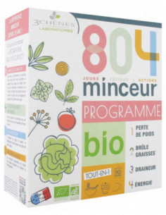 3 Chênes 804 Pack Minceur Programme Bio - 3 unités