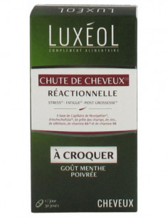 Luxéol Chute de Cheveux Réactionnelle - 30 Comprimés à...
