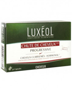 Luxéol Chute de Cheveux Progressive - 30 Capsules