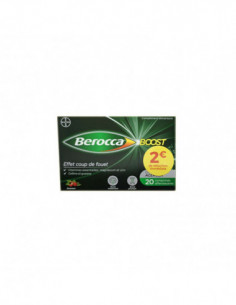 Bayer Berocca Boost - 20 comprimés effervescents