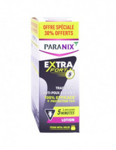 Paranix Extra Fort Lotion Anti-Poux et Lentes 200ml+...