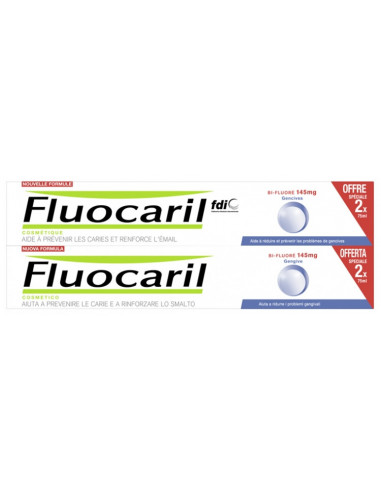 Fluocaril Dentifrice Gencives Bi-Fluoré 145 mg...
