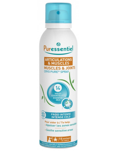 Puressentiel Articulations et muscles spray Cryo Pure - 150 ml