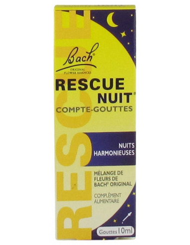 Rescue Bach Nuit Compte-Gouttes - 10 ml