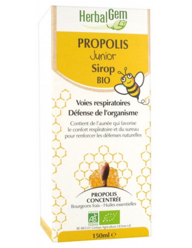 HerbalGem Propolis Junior Bio sirop - 150ml