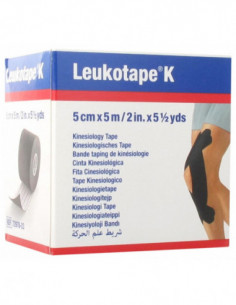 BSN Médical Leukotape K Bande Taping de kinésiologie Noir...