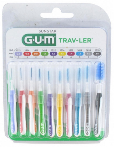 Gum Trav-Ler brossettes interdentaires de...