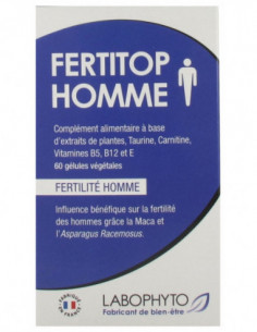 Labophyto Fertitop Homme - 60 Gélules Végétales