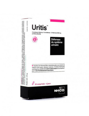 NHCO Uritis Défenses du système urinaire - 20 comprimés