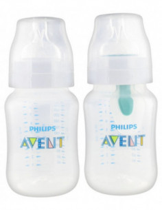 Avent Anti-Colic avec Valve AirFree 2 Biberons 1 Mois et...