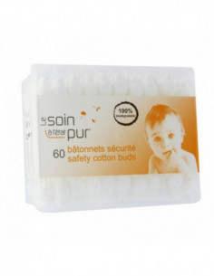 Tetra Medical Batonnets De Securite Pour Enfants - 60 unités