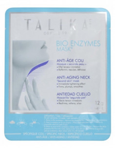 Talika Bio Enzymes Mask Masque Anti-Âge Cou Seconde Peau...