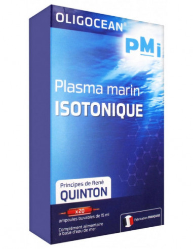 Oligocean Plasma Marin Isotonique - 20 Ampoules
