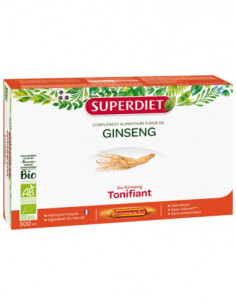 Superdiet Ginseng Bio - 20 Ampoules